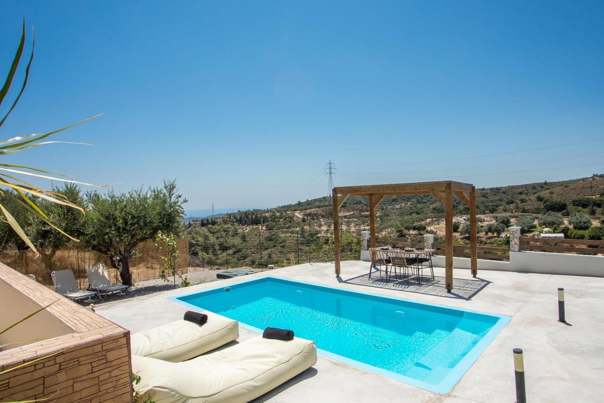 Villa Tranquility Psinthos Extérieur photo