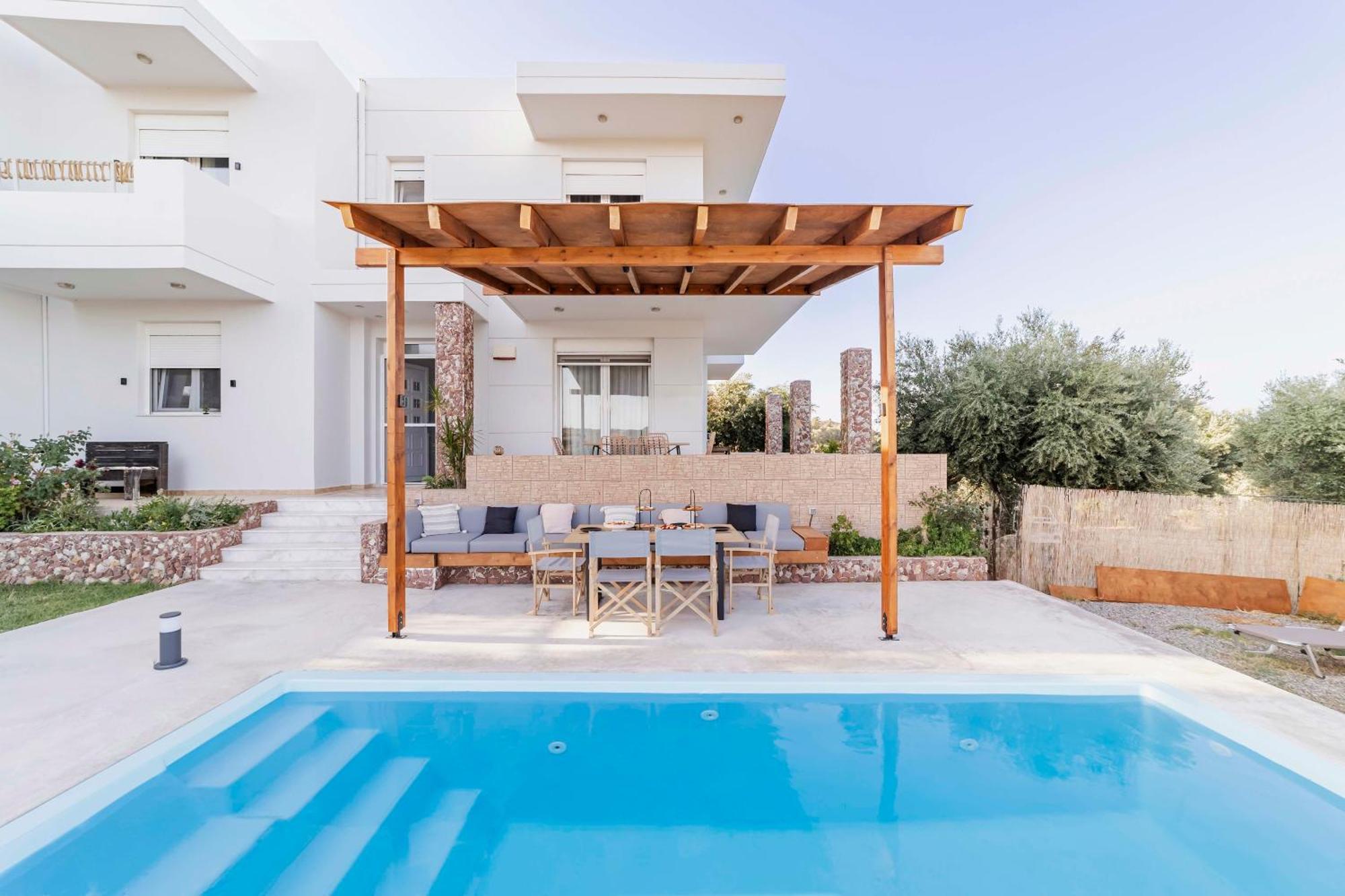Villa Tranquility Psinthos Extérieur photo