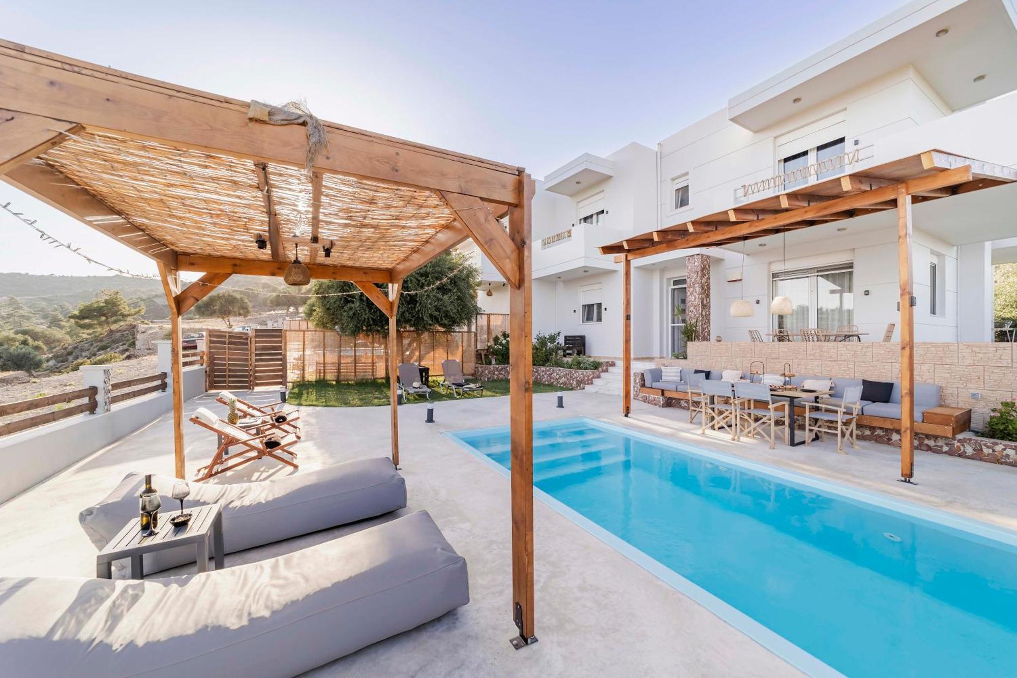 Villa Tranquility Psinthos Extérieur photo