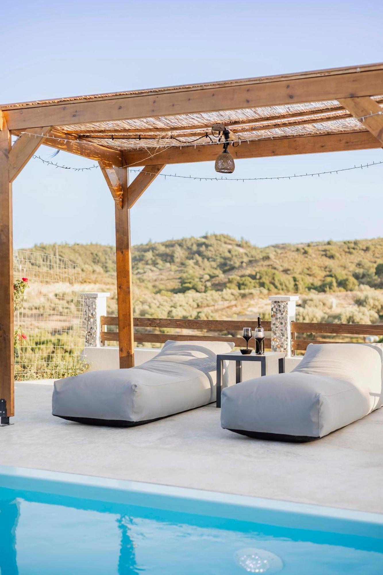 Villa Tranquility Psinthos Extérieur photo