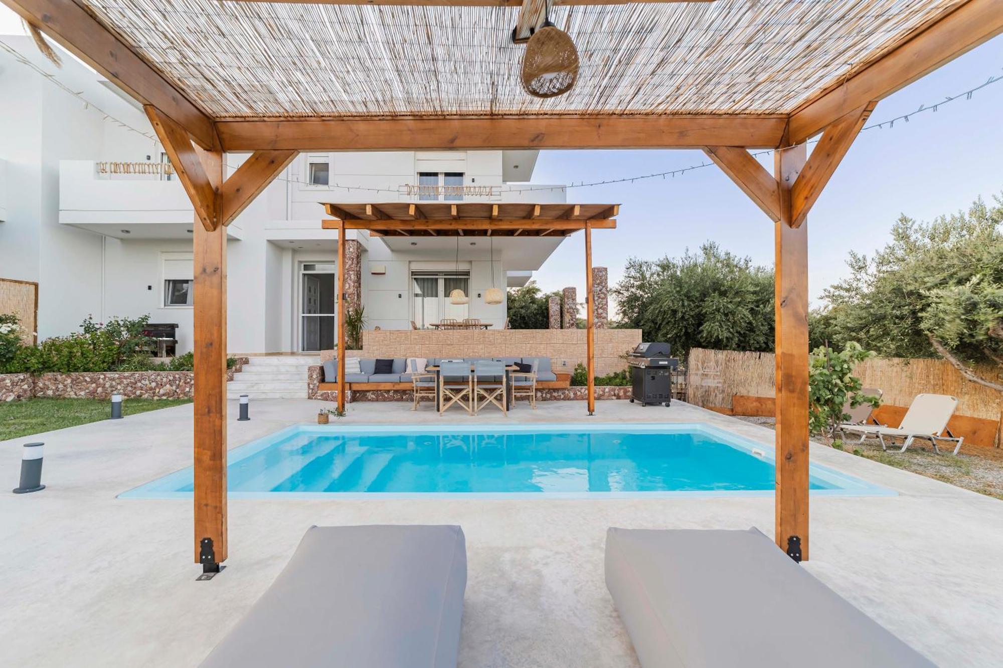 Villa Tranquility Psinthos Extérieur photo